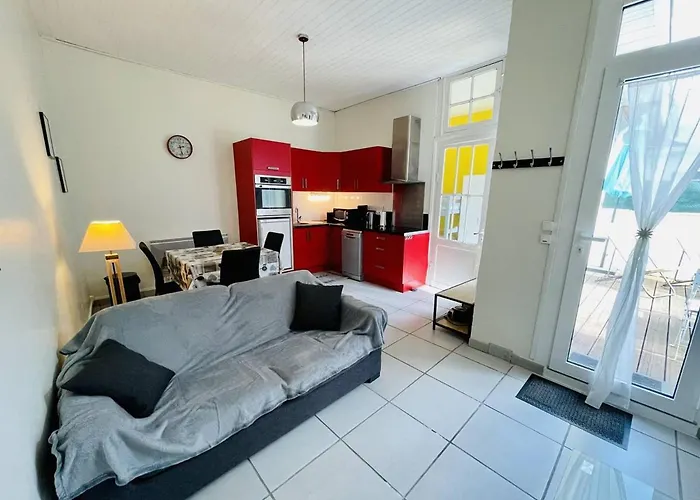 Elegante Maisonnette A 230m De La Avec Terrasse, Clim, Wifi - Ideale 5 Pers., - Fr-1-433-100 Apartment *